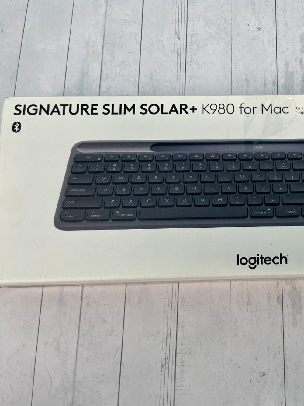 NWT Logitech Signature Slim Solar+ K980 for Mac Wireless Keyboard